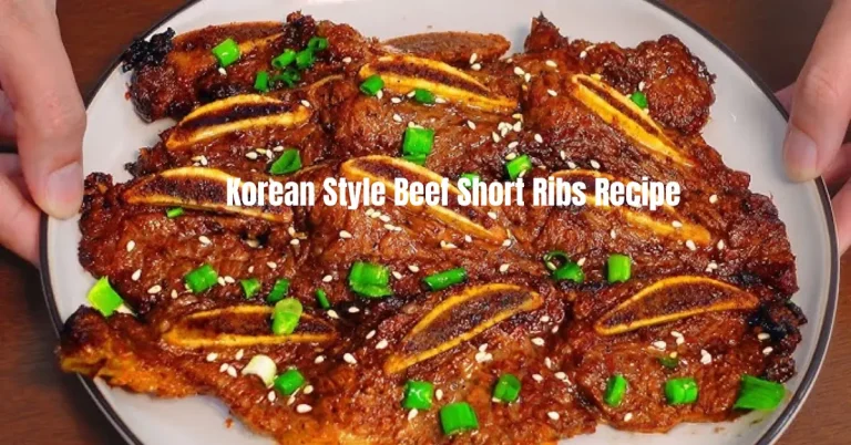 Korean Style Beef Short Ribs Recipe – Easy Juicy And Authentic korean style beef short ribs recipe